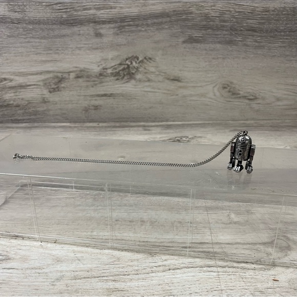 R2D2 Vintage Star Wars Necklace Enamel marked (c) 77 20th Century Fox - Picture 6 of 9